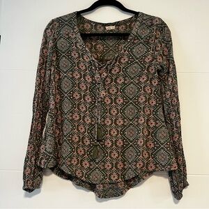 Hollister | Boho Blouse Shirt